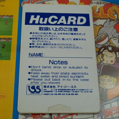 World Beach Volley Nec PC Engine Hucard Japan Ver. PCE Sport IGS Corp. 1990