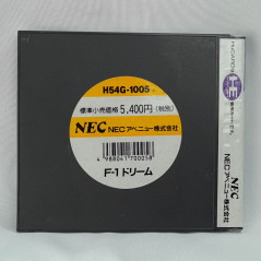 F-1 Dream Nec PC Engine Hucard Japan Ver. PCE Capcom Racing 1989