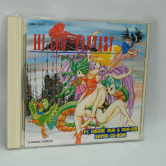 Hi-Leg Fantasy Nec PC Engine Super CD-Rom² Japan Ver. PCE RPG Game Express 1994