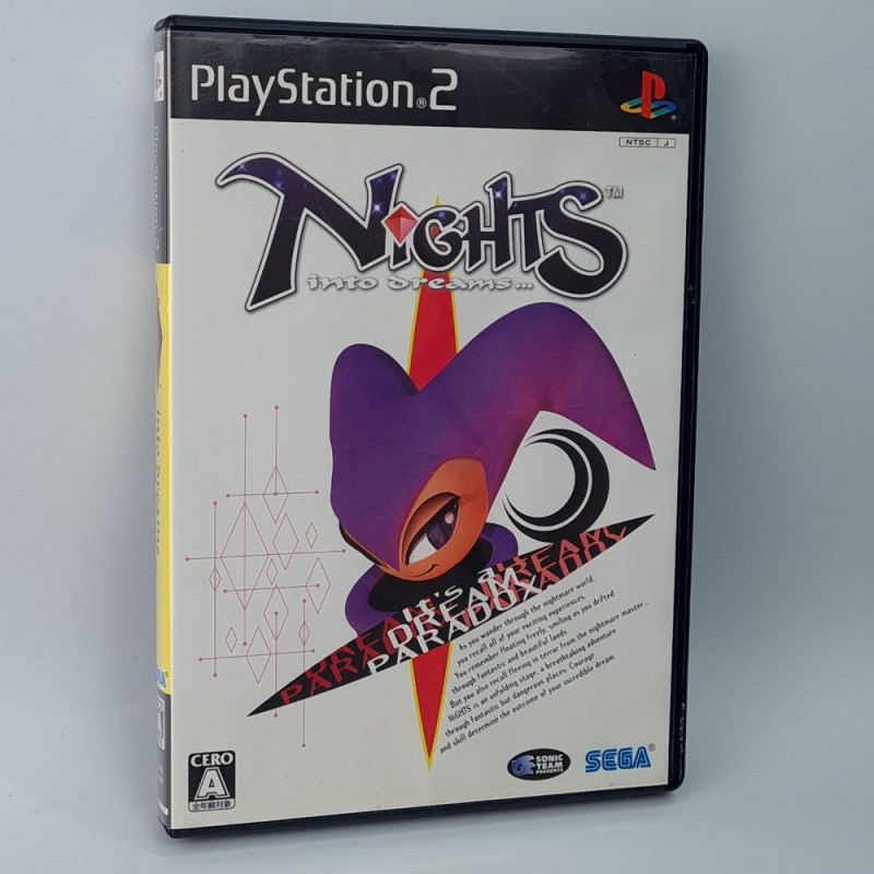 NiGHTS into Dreams... (Without manual) PS2 Japan Ver. Playstation 2 Sony Sega Action 2008