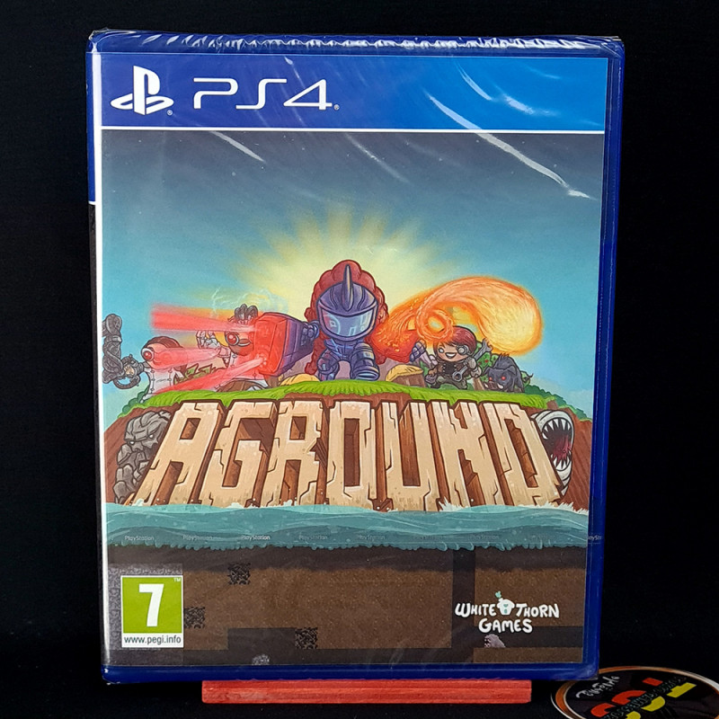 Aground (999Ex.) PS4 EU Game in EN-DE-PT-RU NEW Red Art Games Exploration, Base-building, Survival