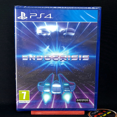 Endocrisis (999Ex.) PS4 EU Shmup Game in EN-ES NEW Red Art Games Bullet Hell, Shooting, Arcade