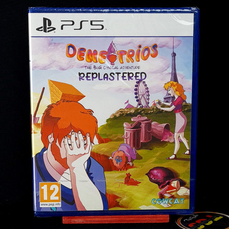 Demetrios Replastered (999Ex.) PS4 Game in EN-DE-ES-FR-IT-RU NEW Red Art Games Point & Click Adventure