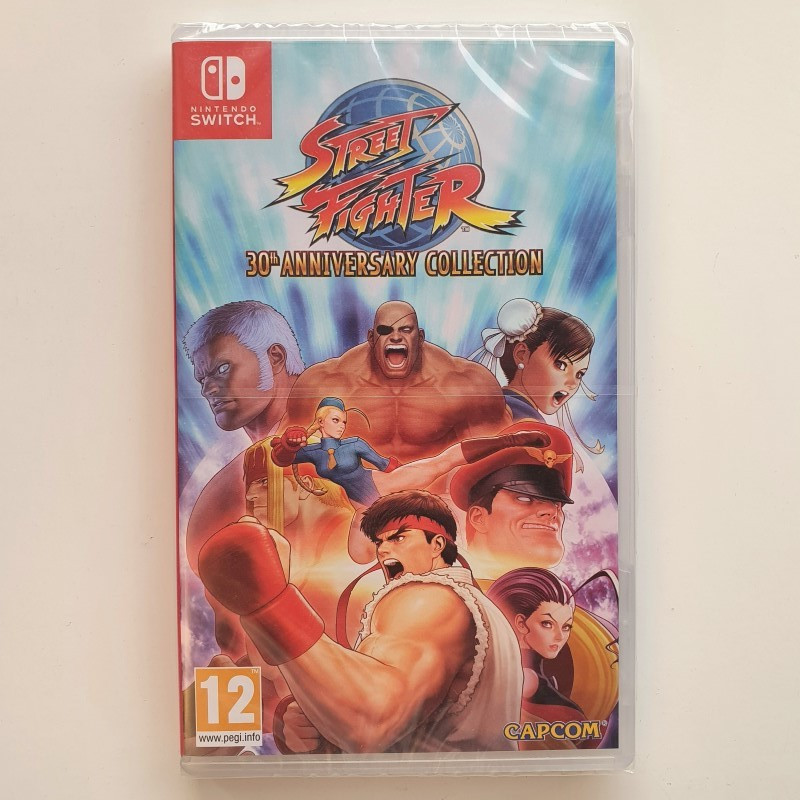 Street Fighter 30th Anniversary Collection Nintendo Switch FR-NL ver. NEW Capcom Combat-Fighting