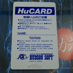 The Kung Fu Nec PC Engine Hucard Japan Ver. PCE Action Hudson 1987