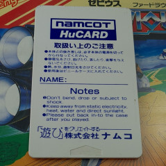 Xevious Nec PC Engine Hucard Japan Ver. PCE Shmup Namco 1990