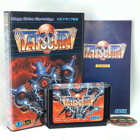 Tatsujin Truxton Sega Megadrive Japan Mega Drive Game Taito Toaplan Shmup Shooting 1989 G-4020