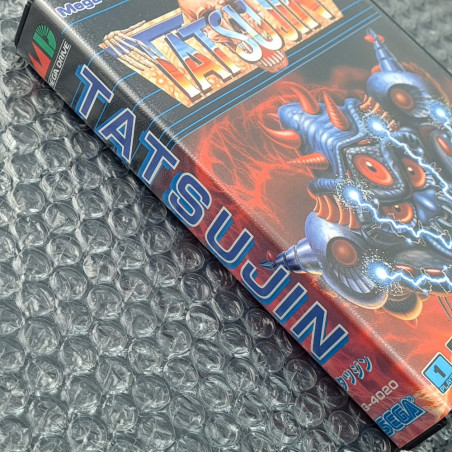 Tatsujin truxton タツジン Sega Megadrive Japan Ver. Sega Taito Toaplan Shmup Shooting Mega Drive 1989 G-4020