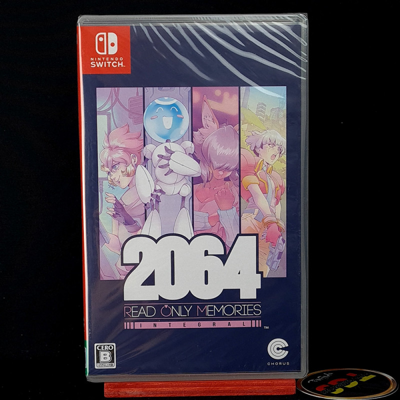 2064: Read Only Memories INTEGRAL SWITCH Japan Physical Game In ENGLISH New Adventure