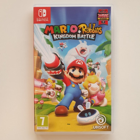 Mario + Rabbids Kingdom Battle Nintendo Switch UK ver. With texte en Français USED Ubisoft Tactical