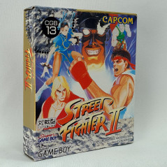 Street Fighter II Nintendo Game Boy Japan Ver. Fighting Capcom CGB13 DMG-P-ASFJ Gameboy