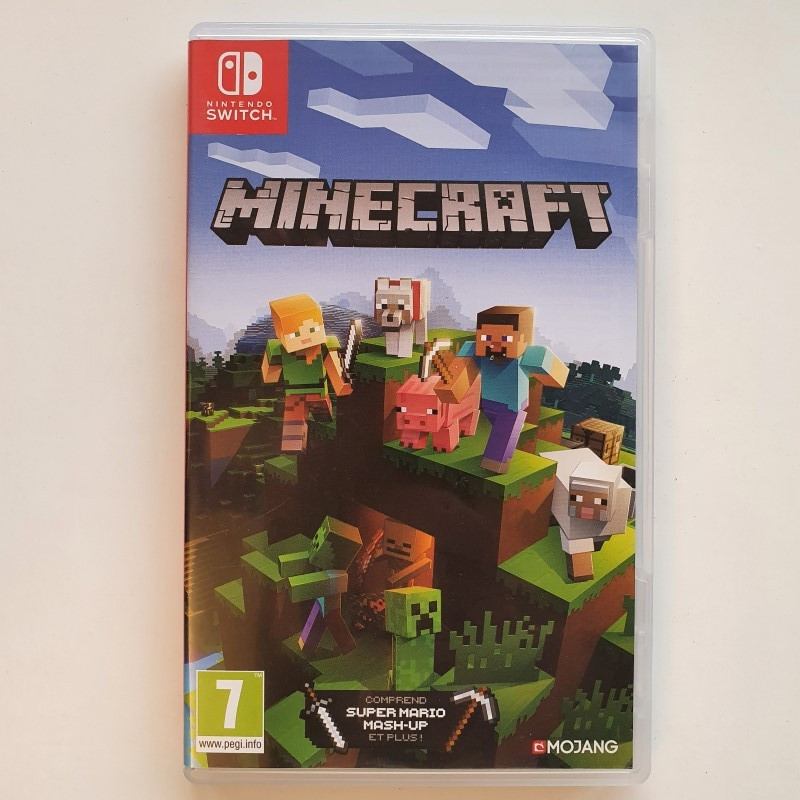 Minecraft Nintendo switch FR ver. Used Mojang Action Aventure Build