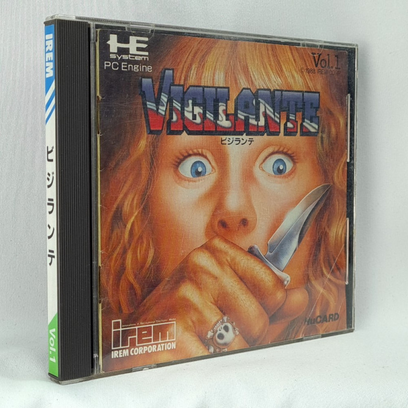 Vigilante Nec PC Engine Hucard Japan Game PCE Jeu Irem Vol.1 1988