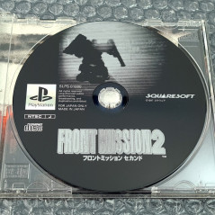 Front Mission 2 (+ Reg.&Spin.Card) PS1 Japan Ver. Playstation 1 PS One SquareSoft Tactical Rpg 1997