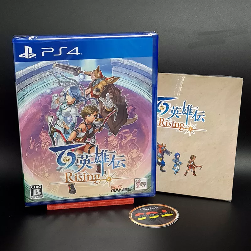 Eiyuden Chronicle: Rising +OST CD PS4 Japan Physical Game In ENGLISH RPG New