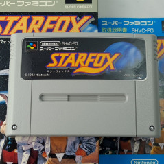 STARFOX (+ Bonus card) Super Famicom Nintendo SFC Snes Japan Game TBE 3D Shooting 1993 SHVC-FO