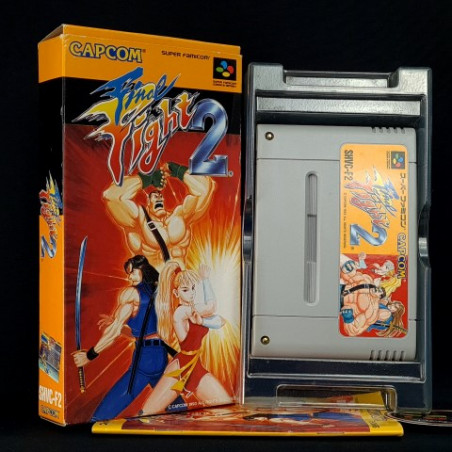 Final Fight 2 Super Famicom (Nintendo SFC) Japan Ver. Beat Them Up  Capcom 1993  SHVC-F2
