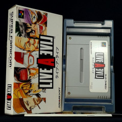 Live a Live SNES SQUARE Super Famicom Box From Japan