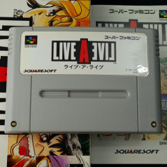 LIVE A LIVE Super Famicom Japan Game Nintendo SFC Squaresoft RPG 1994 SHVC-5V
