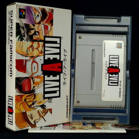 LIVE A LIVE Super Famicom Japan Game Nintendo SFC Squaresoft RPG 1994 SHVC-5V