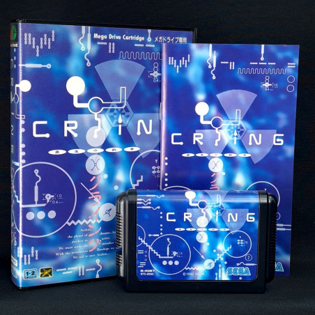 Crying: Aseimei Sensou (TBE) Megadrive (MD) NTSC-JAPAN Game Mega Drive Sega Shooting 1992