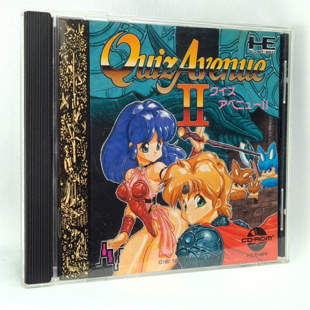 Quiz Avenue II Nec PC Engine CD-Rom² Japan Ver. PCE Interchannel divers 1991