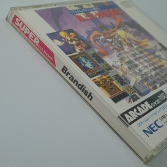 brandish Nec PC Engine Super CD-Rom² Japan Ver. PCE Falcom Action Rpg 1991