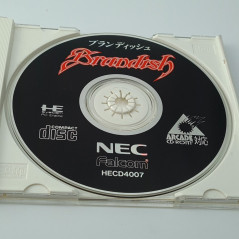 brandish Nec PC Engine Super CD-Rom² Japan Ver. PCE Falcom Action Rpg 1991