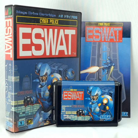 E-SWAT: Cyber Police Megadrive (MD) NTSC-JAPAN Game Mega Drive Sega Platform Action 1990