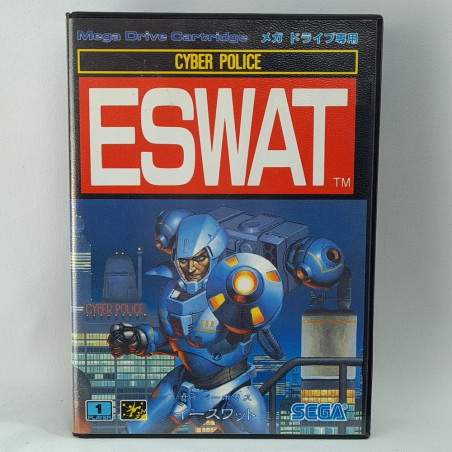 E-SWAT: Cyber Police Megadrive (MD) NTSC-JAPAN Game Mega Drive Sega Platform Action 1990