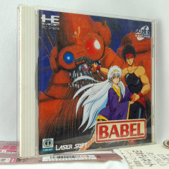 Babel + Spin&Reg. & Map Nec PC Engine Super CD-Rom² Japan Nippon Telenet Rpg 1992