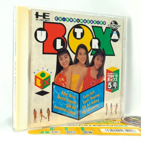 Ultrabox vol.5 (With Spin. Card) Nec PC Engine PCE Super CD-Rom² Japan Ultra Box Victor Simulation 1991