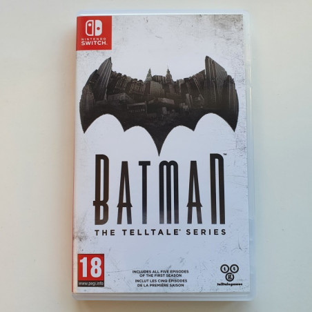 Batman: The Telltale Series  Nintendo Switch FR-UK ver. USED Telltal games Aventure