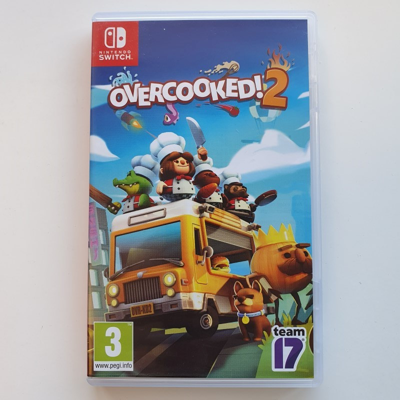 OVERCOOKED ! 2 Nintendo Switch FR ver. USED Team17 Party Game