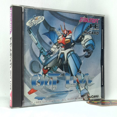 OUT LIVE Nec PC Engine Hucard Japan Game PCE RPG Sunsoft 1989 (DV-LN1)