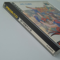 Popful Mail + Spin. Card Sega MegaCD Japan Game (Megadrive Mega CD) Sims Computing, Inc Falcom Action 1994