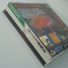 Record of Lodoss War +Spin.Card + Map Nec PC Engine Super CD-Rom² Japan Ver. PCE Hudson Soft Rpg 1992