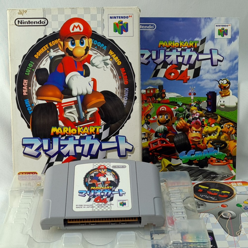 Mario Kart 64 Nintendo 64 Japan Ver Racing Nintendo 1996 Mariokart N64