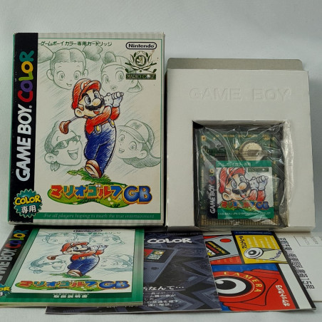 Mario Golf GB Game Boy Color GBC Japan Ver. 1999 Nintendo CGB-P-AWXJ