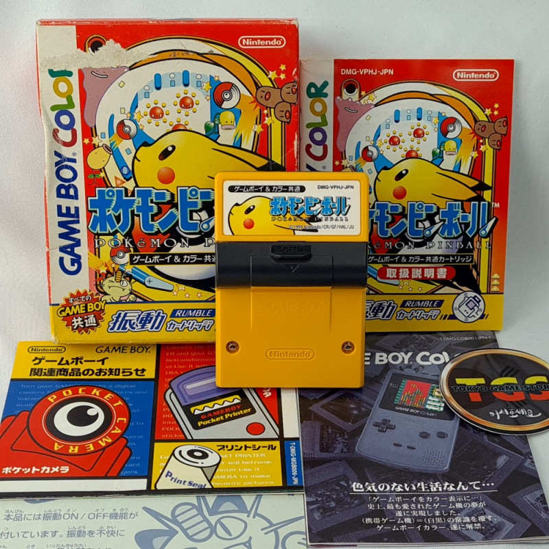 ポケモンピンボール Game Boy Color GBC Japan Ver. 1999 Nintendo DMG