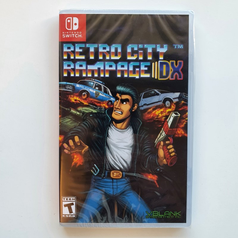 Retro City Rampage DX Nintendo Switch USA ver. NEW Vblank Retro Open World