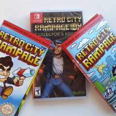 Retro City Rampage DX Collector's Edition Nintendo Switch USA ver. NEW Vblank Retro Open World