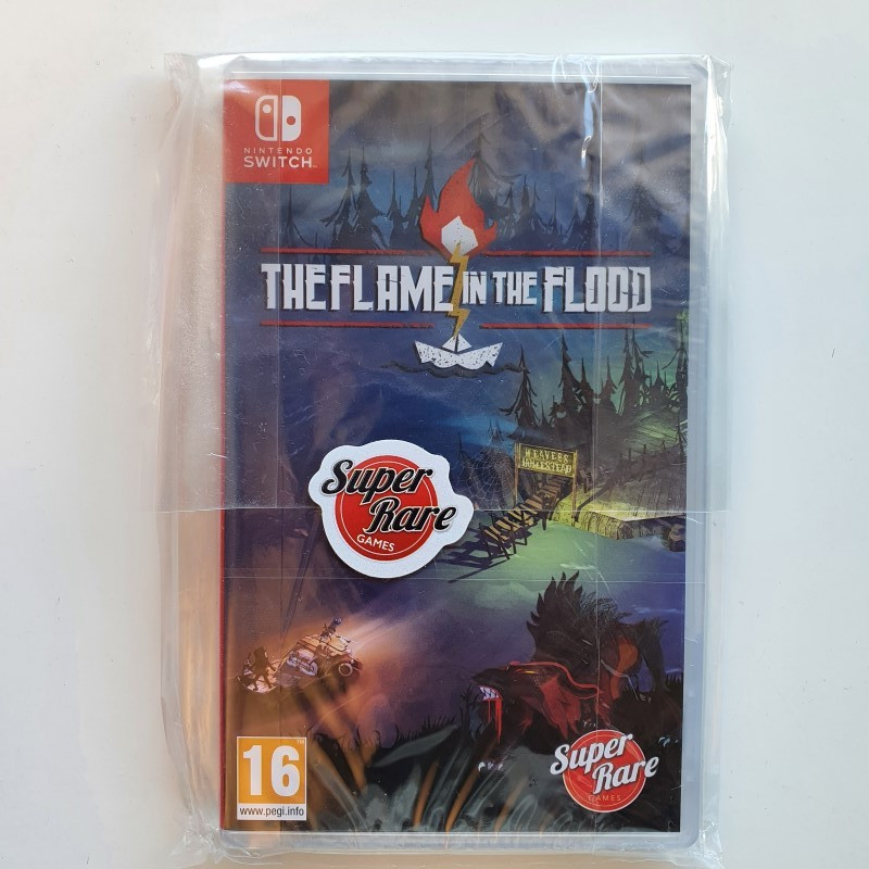 The Flame in the Flood With Sticker and Cards Nintendo Switch UK ver. With Texte en Français NEW Super Rare Games Aventure