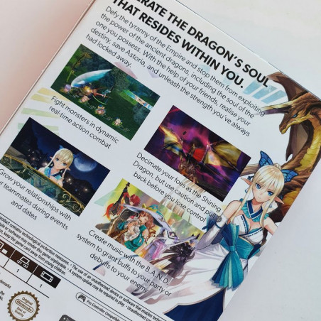 Shining Resonance Refrain Draconic Launch Edition Nintendo Switch UK ver. USED Sega Action RPG