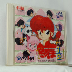 Ranma 1/2: Datou, Ganso Musabetsu Kakutou Ryuu! Nec PC Engine Super CD-Rom² Japan PCE Masaya Action 1992