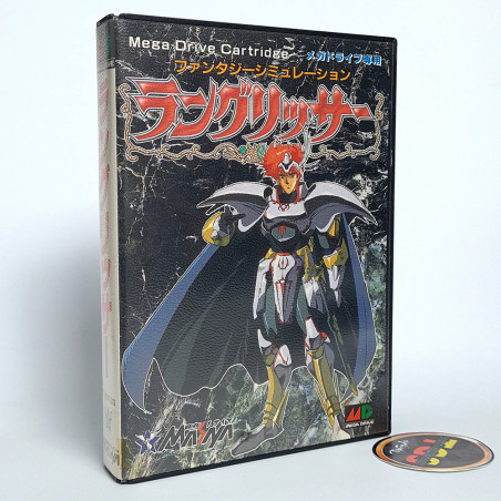 Langrisser Sega Megadrive Japan Ver. Fantasy Simulation RPG Masaya Mega Drive 1991