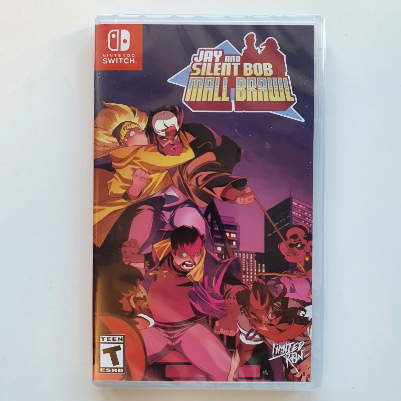 Jay and Silent Bob: Mall Brawl Nintendo Switch USA ver. NEW Limited Run Games Beat 'Em Up