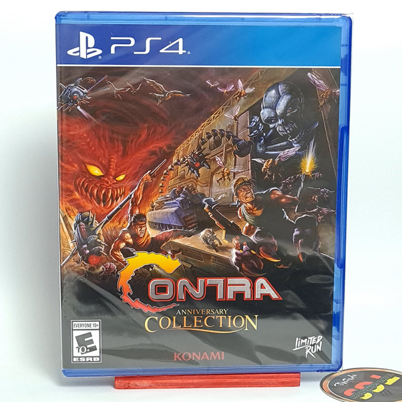 Contra Anniversary Collection (10Games) PS4 Limited Run NEW Sealed Probotector