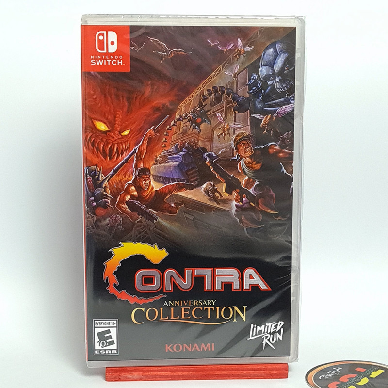 Contra Anniversary Collection (10Games) Switch Limited Run NEW Sealed Probotector