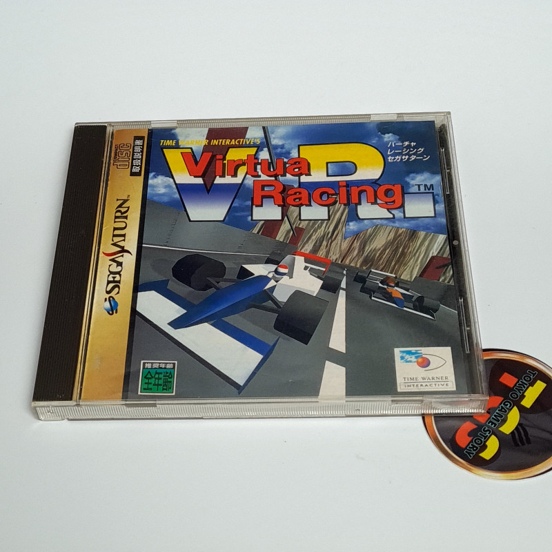 Virtua Racing V.R. Sega Saturn Japan Ver. Course arcade Time Warner Interactive Sega 1992